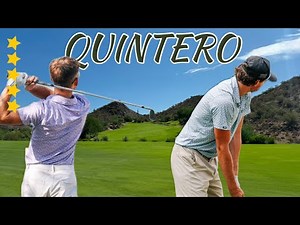 Playing The #1 Golf Course In ARIZONA | 18 Holes at Quintero Golf Club!