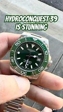 I Got the NEW Longines HydroConquest 39 in Green 🟢