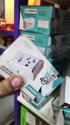 16A S.S. COMBINED !! 3IN 1 UNIVERSAL SWITCH SOCKET !! RONELA SWITCH SOCKET BOX COMBINED