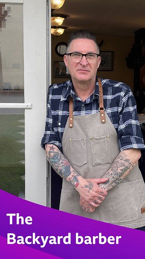 10K views · 28 reactions | David Hollick from Swadlincote fancied a career change so set up shop in his back garden  | BBC Derby | Facebook