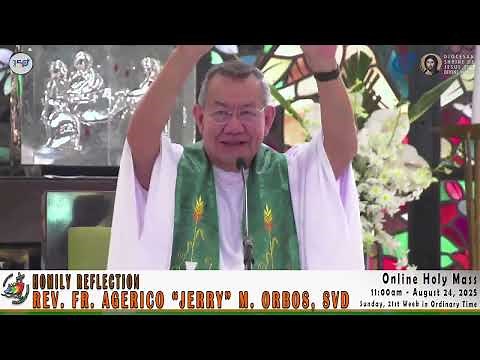 Homily Reflection of Rev. Fr. Jerry Orbos, SVD