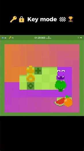 Player Beats the Key mode🔒 In google snake #satisfying #gameplay