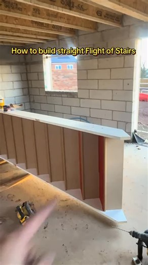 MitchTheChippi | How to fit a straight flight stairs #joinery #construction #carpentry #bricklaying #apprentice | Instagram