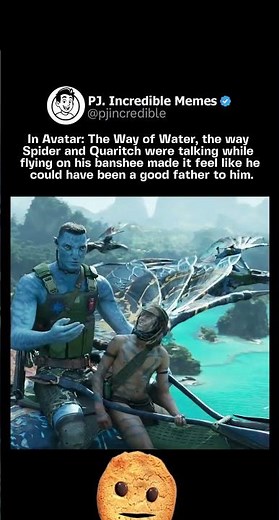 In Avatar: The Way of Water, the way Spider and Quaritch were talking while flying on his banshee