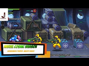 Marvel cosmic invasion Mighty shield achievement/trophy