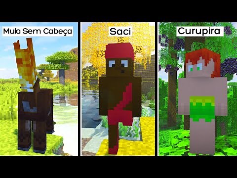 MOD BRASILEIRO NO MINECRAFT!