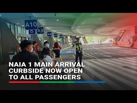 NAIA Terminal 1 main arrival curbside now accessible to all passengers