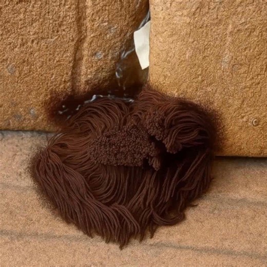 On one of the hottest afternoons of the week, I was stepping onto my balcony 🌞, hoping for a moment of silence. That’s when I noticed it: something strange, dark, and damp, clinging to the steps. At first, I thought it was just leftover dirt or a shadow from the sun 🌑. But as I got closer, I realized that there was definitely something unusual about it. It wasn’t moving like I expected, but it also seemed completely still 👀. The structure was unlike anything I’d seen before, almost alive in a