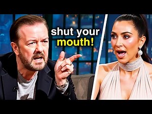 When Ricky Gervais ROASTS Celebrities To Their Face