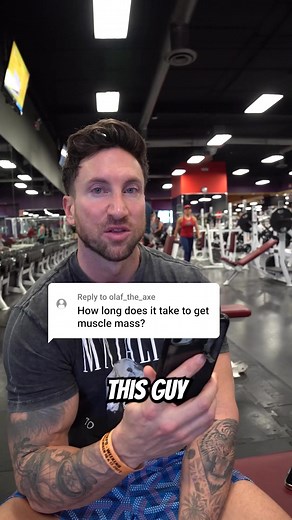 How long to build muscle mass?? | Ron Jones