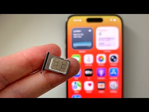 How To Insert SIM Card in iPhone 15 Pro (Locate SIM Card Slot)