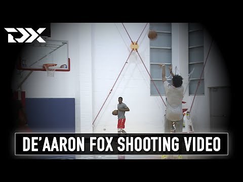 De'Aaron Fox Shooting Workout Video