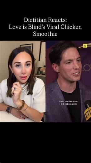 Jaclyn London, MS, RD | NYC Dietitian, Consultant & Author on Instagram: "Would you try this? 👇 Listen, people. I love a convenient high-protein breakfast as much as the next girl. Just like you, I’ve tried (and loved!) my fair share of viral “protein hacks” — turning cottage cheese and Greek yogurt into things I could never have imagined. But poultry purée is not a dish I saw coming in 2025. Love IS blind… but I thought our collective understanding of what belongs a) in a blender and b) mixed 