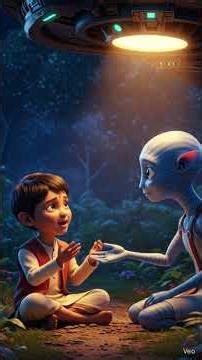 एलियन की विदाई रहस्यमयी दोस्त की वापसी✨ तारों की ओर लौटता जहाज | #zero_to_ai | 2026