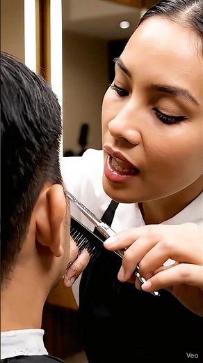 ASMR Barber Shop Roleplay for Deep Relaxation | Scissor Sounds, Whisper & Hair Brushing in 4K