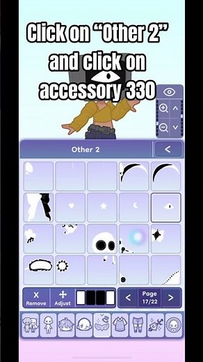 How to do a weirdcore TV head in GL2 ❤️ #gacha #gachalife2 #tutorial #weirdcore #dreamcore #shorts