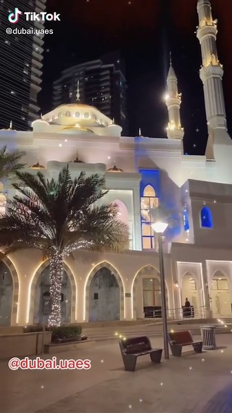 Beautiful Masjid in Dubai Marina | Masha Allah