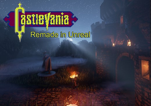 Castlevania 1 remake by dejawolf
