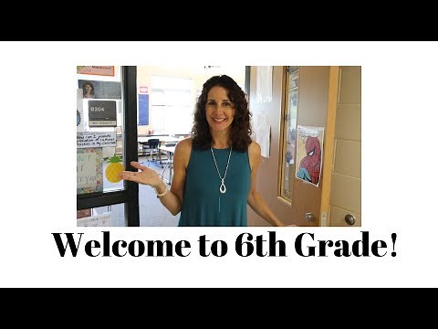 Welcome to 6th Grade! | Back to School | Teacher Vlog