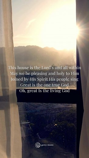 #sundaysong #asformeandmyhouse Oh, choose you this day whom you will serve The kingdom of heaven or the powers of earth Has He not spoken? Have you not heard? There is but one true God The God of our fathers set us free His Son paid the price for our covenant peace Through generations His mercy speaks We trust in one true God As for me and my house, we will serve, serve the Lord As for me and my house, we will serve the Lord our God This house is the Lord’s and all within May we be pleasing and 