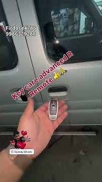 Maruthi eco advance remote locking installation 👍🙏#maruthisuzuki #eco #remotlocking #banglore