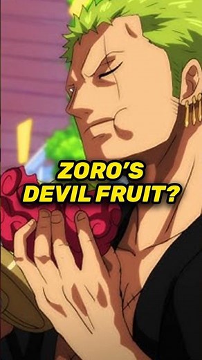 What If Zoro Ate a Devil Fruit? ⚔️ #onepiece