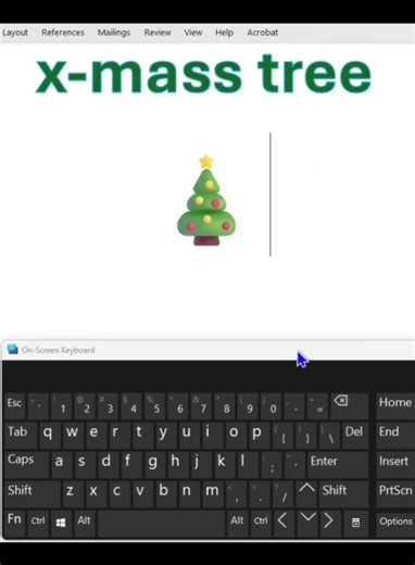 x mass tree unicode in word #shorts #words #word# #wordforbeginners #exceltricks #viral #viralvideo
