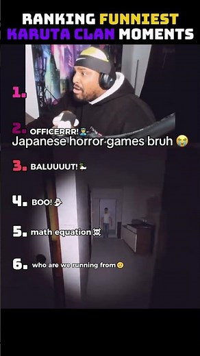 Ranking Funniest Karuta Clan Moments! 😂 #shorts