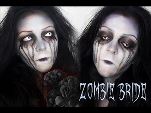 Psyco Zombie Bride (EASY) | Halloween Makeup