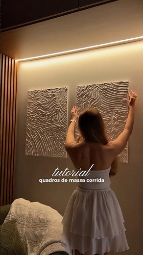 Como eu fiz os quadros de decoração para o meu escritório 🤍