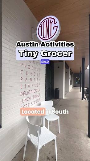 Step into a world of charm and flavor at Austin's Tiny Grocer! 🛒✨ From artisanal delights to cozy café vibes, every corner beckons a shopping lovers’ ❤️ 🍷incredible wine selection 🥗 fresh grab- n -go lunch 🛍️ artisanal must haves! Swing by today and discover your new favorite spot! #TinyGrocerAdventures #ShopLocal #FoodieFinds #ExploreAustin