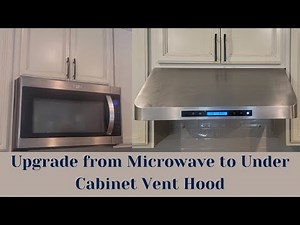 From Grease to Gleam: Cosmos Under Cabinet Vent Hood Installation