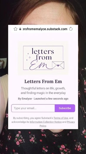 Exciting announcement! Letters From Em is here...