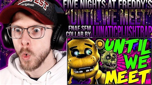 Vapor reacts #1052 [SFM/C4D] FNAF song collab animation Until we meet by LunaticPlushtrap reaction