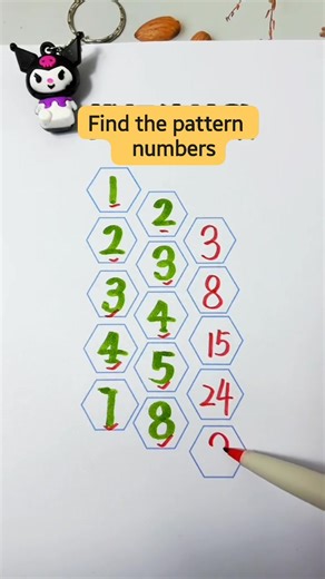 Pattern IQ Test – 90% Fail This One! 😳 1,2 = 3 2,3 = 8 3,4 = 15 4,5 = 24 7,8 = ? There’s a hidden pattern here 👀 Can you figure it out before checking the comments? Drop your answer below 👇 Tag your smart friend who loves math puzzles! 🧠 #mathquiz,#patternchallenge,#iqtest,#brainchallenge,#numberpattern,#logicpuzzle,#mathreels,#reelschallenge,#viralquiz,#puzzlelover,#dailychallenge,#commentyouranswer,#trickymath,#funwithnumbers,#reelsviral,#tiktokquiz,#shortschallenge,#mindtest,#learnwithfun