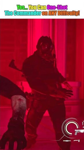Yes... You Can One-Shot The Commander On Any Difficulty #ResidentEvilRequiem #ResidentEvil9 #RE9