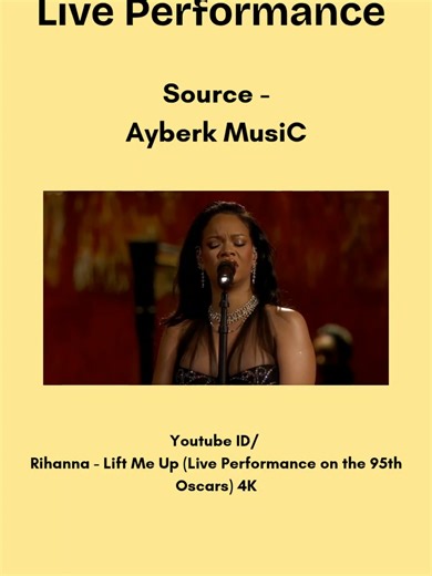 Rihanna's Stunning Live Performance of 'Lift Me Up'