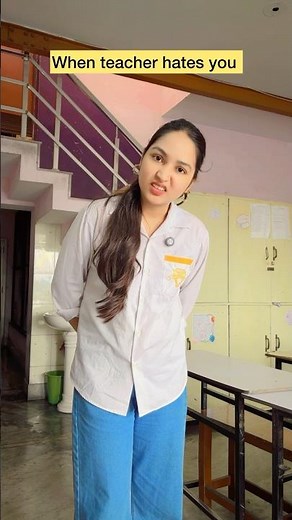 When teacher hates you for no reason 🤣 #shorts #viral #explorepage #relatable
