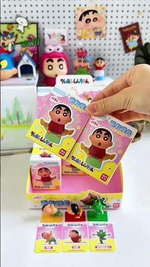 開箱蠟筆小新萌粒公仔｜一起運動吧！12+1款全員出動太可愛啦♡