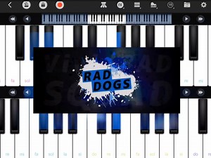 『RAD DOGS』用完美钢琴试着弹了哦！