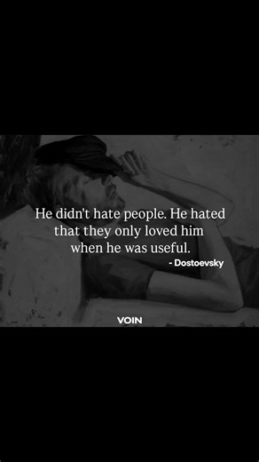 Fyodor Dostoevsky on Conditional Love | When People Only Value You for What You Give #shorts #quotes