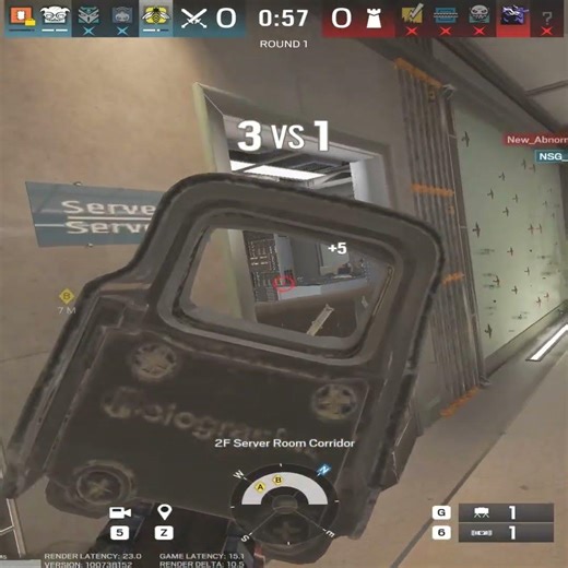 This Grim Play Changed the Round 🔥 | r6 | R6 Siege Shorts