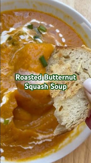Roasted Butternut Squash Soup