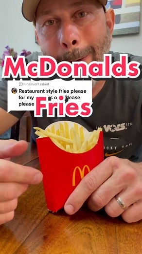 Homemade McDonald's French Fries Recipe
