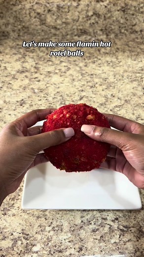Flamin Hot Rotel Balls Recipe | Easy and Delicious