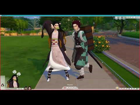 TANJIRO And NEZUKO KAMADO Sims And Custom Content Links