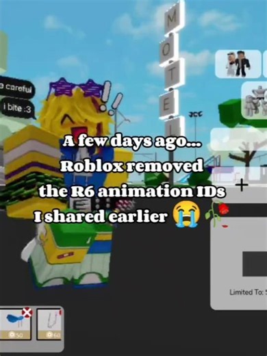 Another R6 Animation IDs for Brookhaven :3 sorry, my quality is bad ;-; (im so lazy aghh) #fyp #fypシ