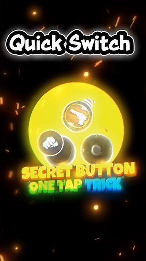 1 Tap = Instant Headshot!? 🤯 Quick Switch Hack (Secret FF Trick!)