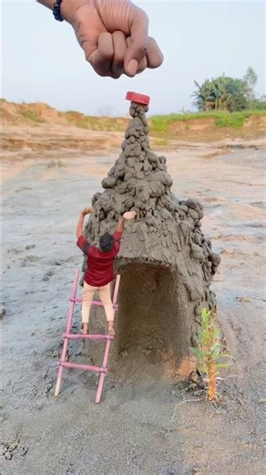 sand House Destroyed videography mobail ideas 📱🤳#shorts #creative #videography #foryou #tending