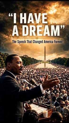 Martin Luther King Jr. — The Speech That Changed America Forever 🇺🇸